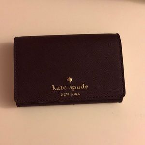 Deep Purple Kate spade Tiny Wallet